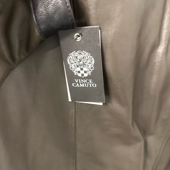 NWT Vince Camuto Leather Jacket Size XL - Picture 8 of 14
